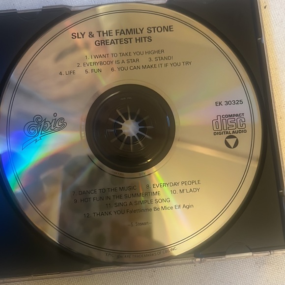CD Sly & The Family Stone Sly & Family Stone Hits Good Used - Picture 5 of 7